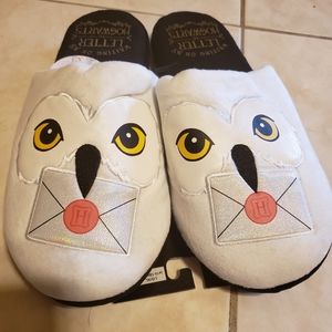 Harry Potter Hedwig owl letter slippers L/…